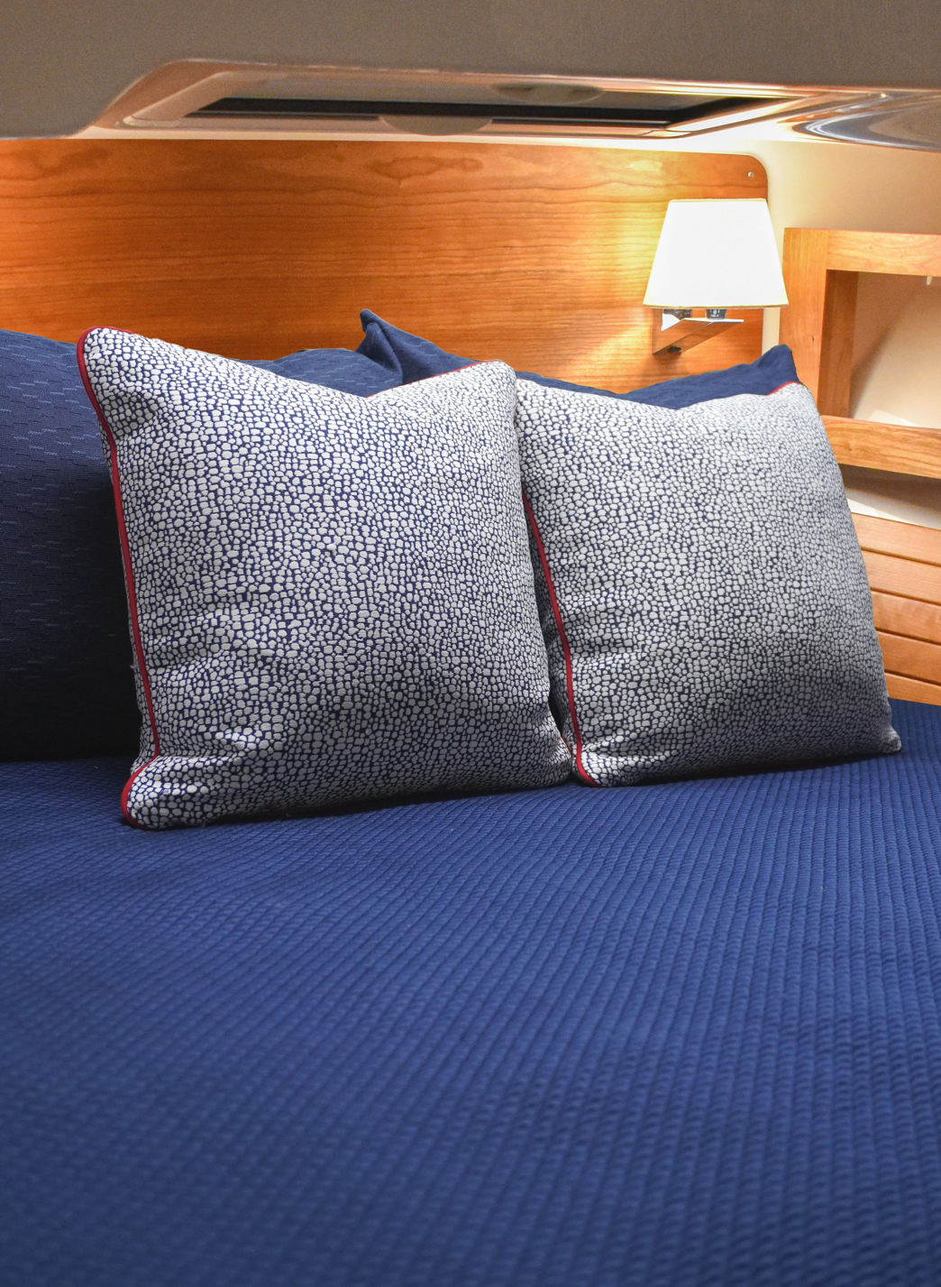 Stingray Indigo Pillows