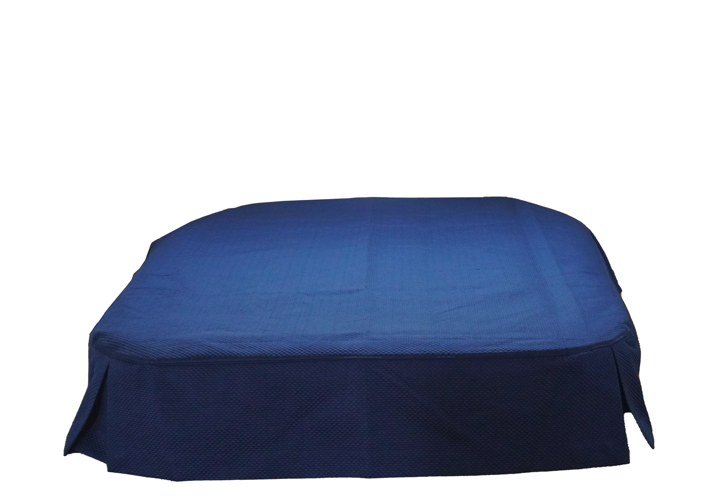 Matouk Alba Navy Coverlet