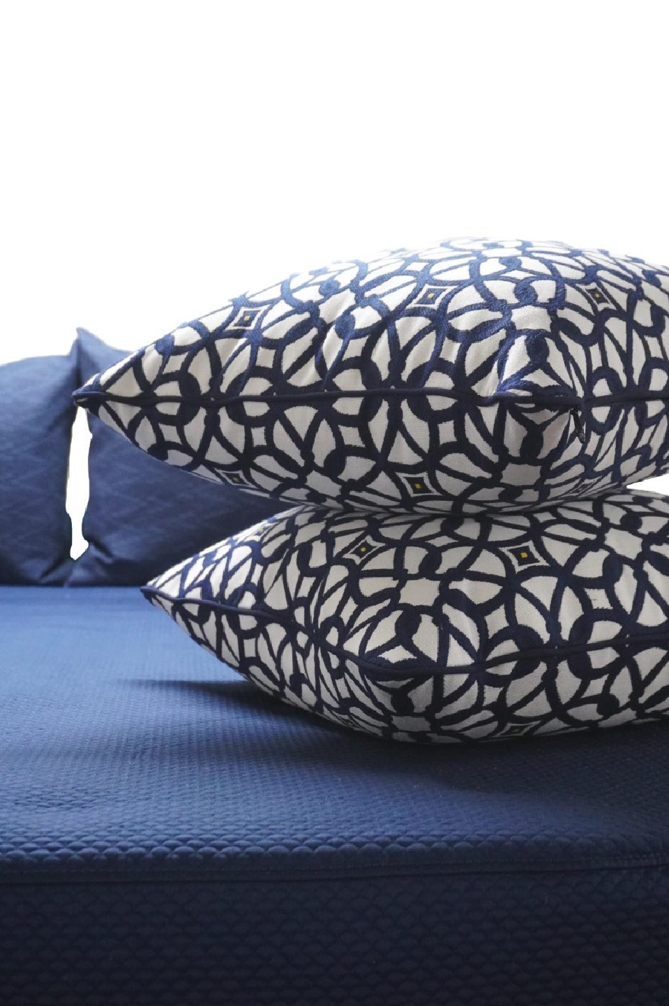 Luxe Indigo Pillow